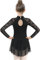 Mulnall Ballettkleidung Mädchen Tanz Ballett Trikot mit Rock Spitze Ärmel Ballerina Kinder Tanzkleid Tanzbody mit Rock Tütü Dancewear(6028-06-L)