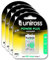 Uniross Pack de 4 Piles Alcaline 6LR61 Power Plus 9V