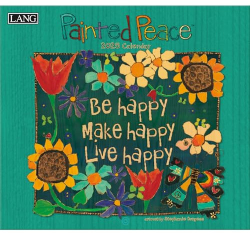 LANG Painted Peace 2025 Wandkalender (25991002002)