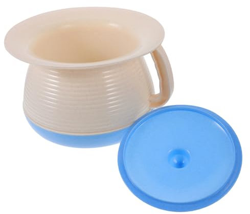 GOOHOCHY Portable Urinal Für -freier Kunststoff Mit Deckel Stabil Und Rutschfest Für Zuhause Und Unterwegs Für Kleinkinder Und Senioren
