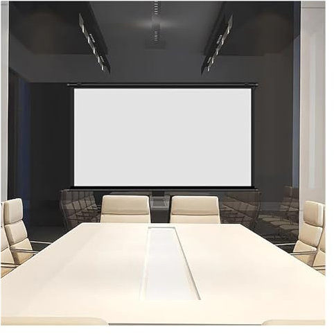 Projector Screen With Stand, 60/72 Inch Indoor Outdoor Floor Rising Projection Screen, Portable Lightweight HD Screen 4:3/16:9 For Cinema Travel Metting Presentation Backyard Movie ( Color : 16:9 , Si