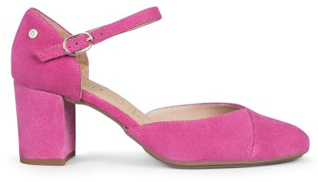 ISI - Zapatos Fucsia de Mujer Abiertos con Pulsera, EU 38
