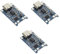 TP4056 Type-c USB 5V 1A 18650 Lithium Battery Charger Module Charging Board with Dual Protection Functions 3PCS