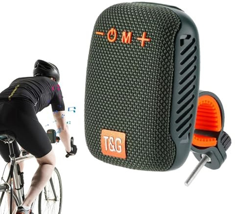 Haut-parleur de vélo , haut-parleur de vélo, haut-parleur étanche 500 mAh, radio de moto, haut-parleur de guidon, radio de vélo 500 mAh, haut-parleur stéréo extérieur, petit appareil radio de vél