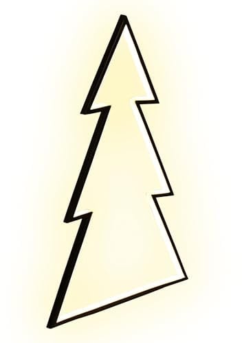 Raburg LED-Baum 240 LEDs, 65,5 cm hoch, Lichterbaum aus Metall, warmweißes Licht, Bodenstecker/Erdspieß, weihnachtliche LED-Deko für den Garten, stimmungsvolle Beleuchtung, Tannenbaum Outdoor M