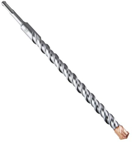 SUQIN Broca SDS Plus 22mm*350mm Broca Hormigon-Broca Pared Cruzadas-Puntas De Carburo De Primera Calidad Ideal Para Taladrar En Hormigón Piedra Natural Mampostería