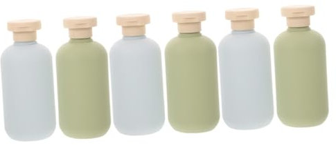 Healeved 3 Sätze Lotionsflasche Flaschendeckel Haarölflasche Shampoo Und Spülung Wasserflasche Dauersprühflasche Reiseshampoo- Und Spülungsflaschen Getränke Aussie Spender Sport 2 Stück * 3