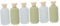 Healeved 3 Sätze Lotionsflasche Flaschendeckel Haarölflasche Shampoo Und Spülung Wasserflasche Dauersprühflasche Reiseshampoo- Und Spülungsflaschen Getränke Aussie Spender Sport 2 Stück * 3