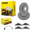 TEXTAR Bremsscheiben 318mm + Beläge vorne passend für A4 B9 W8 + A5 F5