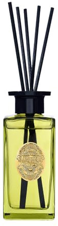 M&SENSE 180ml Raumduft Weißer Tee & Salbei Duft|Reed Diffuser mit 7 Duftstäbchen|Luxus Lufterfrischer für Badezimmer,Wohnung,Heimdekoration|Raumduft Stäbchen|Bathroom Shelf Decor