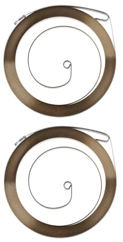 Briny River 2PCS Lawn Mower Recoil Starter Spring 4134 190 0601 Compatible with Stihl T120C BT121 FR350 FR450 FS120 FS120R