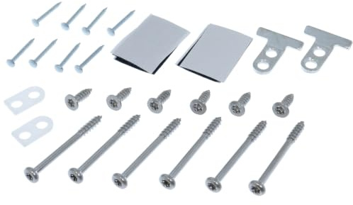 Reliapart Dishwasher Door Mounting Plate Set Compatible for Bosch 00618833 Secure Fitment Hardware Kit for Reliable Panel Alignment