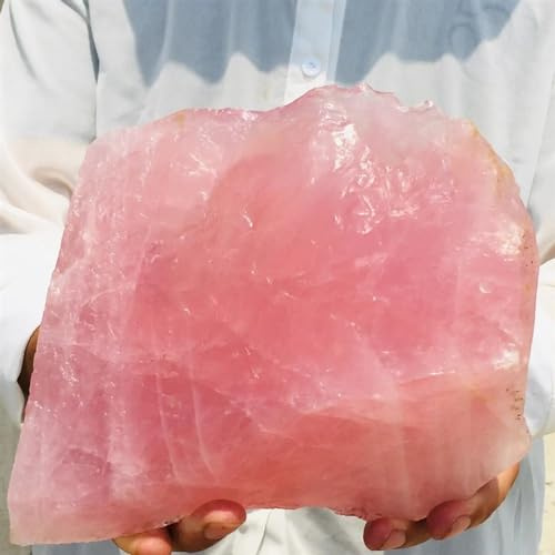 Rough Rose Quartz Crystal Gemstone Home Decor(Size:350-400g)