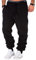 L.A.B 1928 Herren Jogginghose Trainingshose Sporthose Fitness Jogg Japan Kosmo Style Hose LAB-7004 (4XL, Schwarz)