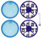 Lote de 4 filtros de repuesto para aspiradora Dyson DC19, DC19T2, DC20, DC21, DC29