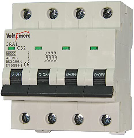 Voltimerc - Thermoschutzschalter | 6KA | 32A | 240V bis 415V
