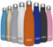 AEX Stainless Steel Matt Orange Vacuum Flask | 1000ml Double Walled Reusable Water Bottle | Hot & Cold Drink Bottle