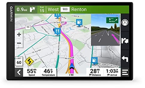 Garmin DriveSmart 86, 8-inch Car GPS Navigator with Bright, Crisp High-resolution Maps and Garmin Voice Assist
