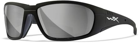 Wiley X Unisex ACKNGPB Sonnenbrille, Schwarz, M-L