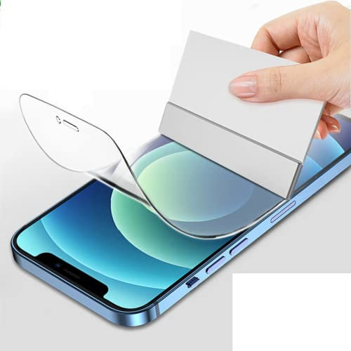 Bdansenpan 1 PZ Full Cover Hydrogel Film per iPhone 13 PRO Max 12 Mini 11 XR XS X Pellicola Protettiva per Schermo Posteriore iPhone 7 8 Plus Vetro per Obiettivo della Fotocamera