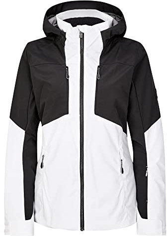 Ziener Damen TILFA Ski-Jacke/Winter-Jacke | warm, wasserdicht, PFC frei, white, 44