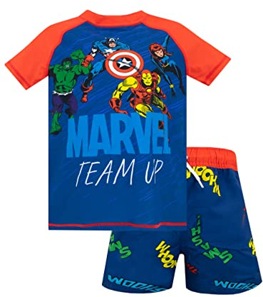 Marvel Boys Avenger Swim Set Swimwear for Kids