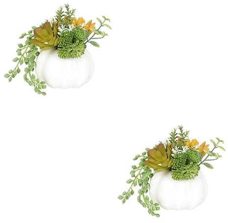 Abaodam 2St künstliche Topfpflanze planta künstlich Bürodekoration gefälschte Pflanze Blumentöpfe gefälschter dekorativer Pflanzentopf künstliches Grün Schreibtisch gefälschte Bonsais