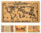 LUA VIKA Zerbino ingresso esterno cocco - Mondo - 40x70 cm - tappeto ingresso esterno casa - zerbino cocco - zerbini moderni e originali