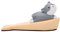 Butée de Porte Lapin Hérisson Ours Canard Chat Chien Animal Butée de Porte Mignonne Butée de Porte Décorative Cale de Porte pour Bas de Porte (Chaton)