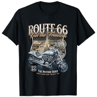 Route 66 Ressentez la liberté T-Shirt