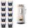 CAFE ROYAL SWITZERLAND PROFESSIONAL Machine à Café CoffeeB Globe Blanc 1.3L avec 90 Coffee Balls Lungo - 100% Compostables