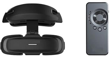 VEKELETE HD 3D Headset Display VR/AR Smart Video Glasses Direct Computer/Handheld/DP Phone Head Display(Black And D4)