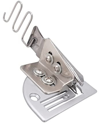 NUOBESTY Abzieher Kantenwickler Faltbarer Stoffbinder Nähkantengerät Nahtführung Für Nähmaschine Bindevorsatz Ordner Nähmaschinen-Nahtführung Nähbedarf Edelstahl