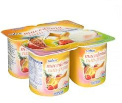 Yogur sabor macedonia Hacendado 8 ud. x 125 g Pack 8