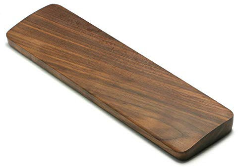 Generisch Ergonomic Wooden Keyboard Wrist Rest - Ideal for Gamers, Compatible with 60% and Notebook Keyboards, Enhances Comfort for Gaming and Typing