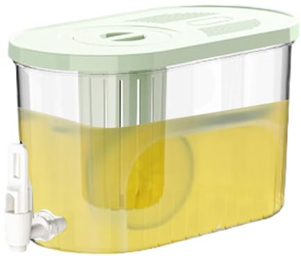 Nixiara Distributore Di Succo Per Frigorifero - Distributore Di Succo Per Frigorifero | Bottiglia Erogatore Da E Mezzo Litri Antigoccia Per Casa Dormitorio Appartamento Festa