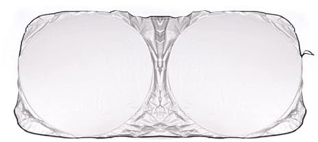 LgeQWWs Parasol Delantero,Parasol Anti-UV,Parasol para Coche,para BMW E39 E60 E82 E90 E92 E93 M3 E39 E60 E70 X5,A-150×70CM Without Logo