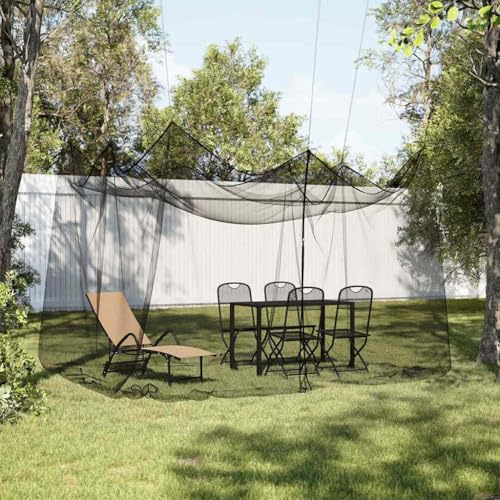 Générique Moustiquaire d'extérieur 220 Mailles Noire 300 x 300 x 250 cm,Équipements Sportifs,Loisirs de Plein air,Camping et randonnée,Moustiquaires,4010034