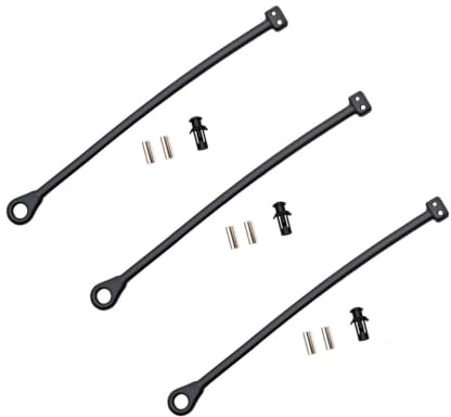 3 Stk Tankdeckel Halteband Gerade Lini Tankdeckelleitung Ersatz Reißfest | mit Clip und Stift Tankdeckel-Haltebändern Langlebig Tankdeckel Gummiband mit VW SEAT Skoda Audi A4 A6 Q5 A3 A8 Q7 C6 A2 A5
