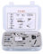 Youngine 15pcs Machine à coudre Presser Kit de pied de marche Professional Snap-On Accessoires de couture à jambe basse pour Brother, Singer, Viking, Janome, Kenmore