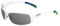 Bollé Recoil Sonnenbrille, Unisex, Erwachsene, Weiß/Blau, matt, Größe L