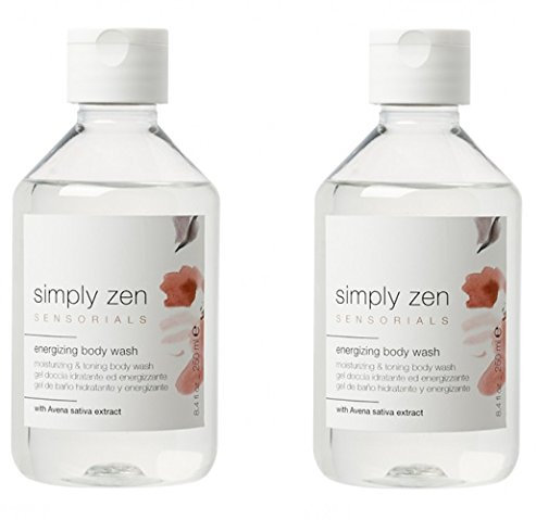 Simply zen energizing body wash DUO PACK 2 x 250 ml gel doccia idratante ed energizzante 500ml PROMOZIONE SPEDIZIONE GRATUITA