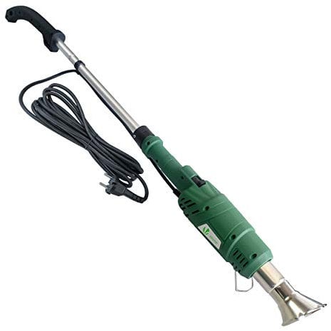 VOUNOT Bruciatore Diserbante 2000W, Diserbante Termico Elettrico, Strumento Sarchiatura Elettrico Fino a 650 Gradi per Giardino, Patio, Vialetto