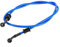 Bremsölschlauch für Motorrad, 50 cm – 120 cm, Bremsschlauch, geflochten, aus Stahl, Kupplung für Ölleitung, Kupplung, Bremsschlauch, (900 mm, blau)