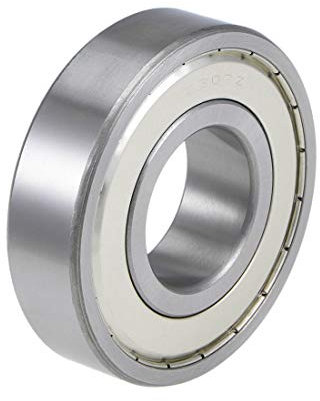 sourcing map 6307ZZ Rillenkugellager Z2, 35 mm x 80 mm x 21 mm, doppelt geschirmt, Chromstahl