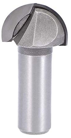 Router Bit 1/2 Zoll Shank 1 Zoll Durchmesser Karbonstahl Rillen Box Kern 2 für Schreinerfräswerkzeug