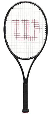 Wilson Tennisschläger Pro Staff 26 V13.0, Jugendliche, Carbonfaser, Schwarz, WR050410U