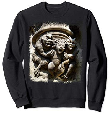 Wasserspeier der Kathedrale Notre Dame Sweatshirt