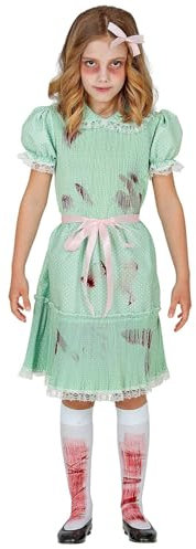W WIDMANN MILANO Party Fashion - Kinderkostüm Killerpuppe, Kleid, Psycho, Horror Mädchen, Halloween