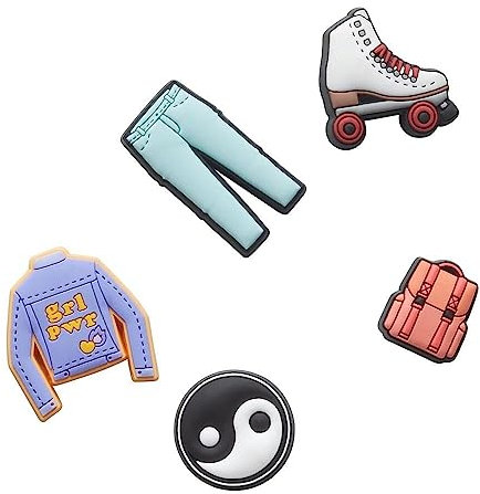 Crocs Jibbitz 5-Pack Weekend Shoe Charms | Jibbitz, Roller Girlie, Pack Of 5